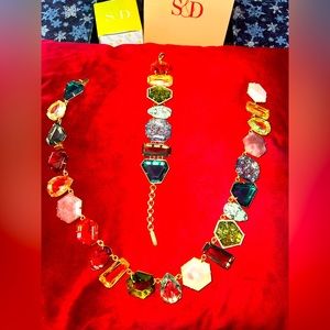 Stella & Dot Candy gem necklace and bracelet